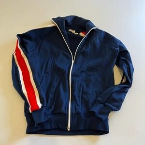 Vintage Add On Blue Red Track Jacket M